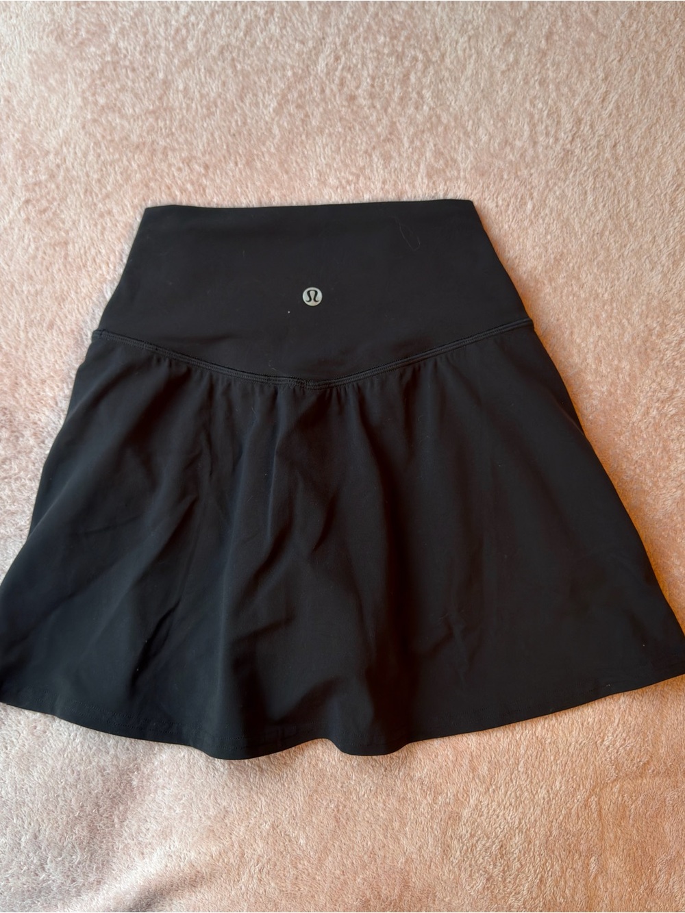lululemon aling Black Athletic Skirt